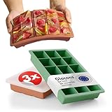 Polyvalent : avec le bac à glaçons en silicone avec couvercle en lot de 3, vous pouvez également congeler des sauces, des desserts et bien plus encore en portions pratiques. Soyez créatif avec ce bac à glaçons pratique