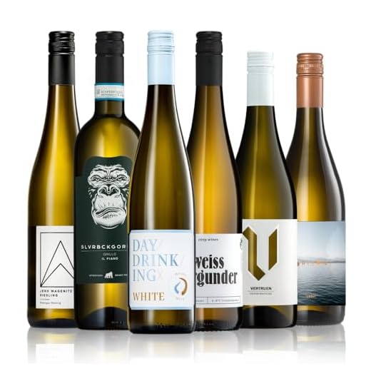 Württemberger Wein Winzer vom Weinsberger Tal Muskateller QA "JUNGE LINIE" lieblich (1 x 0.75 l) 2 GEILE WEINE Weinpaket Weißwein (6 x 0,75) Probierpaket mit Weisswein von Winzern aus Deutschland, Frankreich und Italien