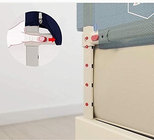 Riel de Cama para niños portátil y plegable anticuadas de 200cm 6