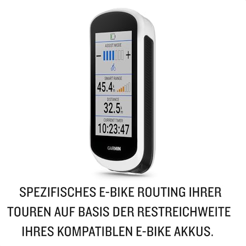 Garmin Edge Explore 2 - GPS-Fahrradnavi für Tourenradfahrende & E-Bikende, 3' Touchdisplay,...
