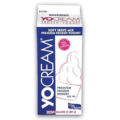 Yocream Yogurt Mix, Milk Chocolate Low-Fat Soft Serve, 64 Ounce -- 6 per case.