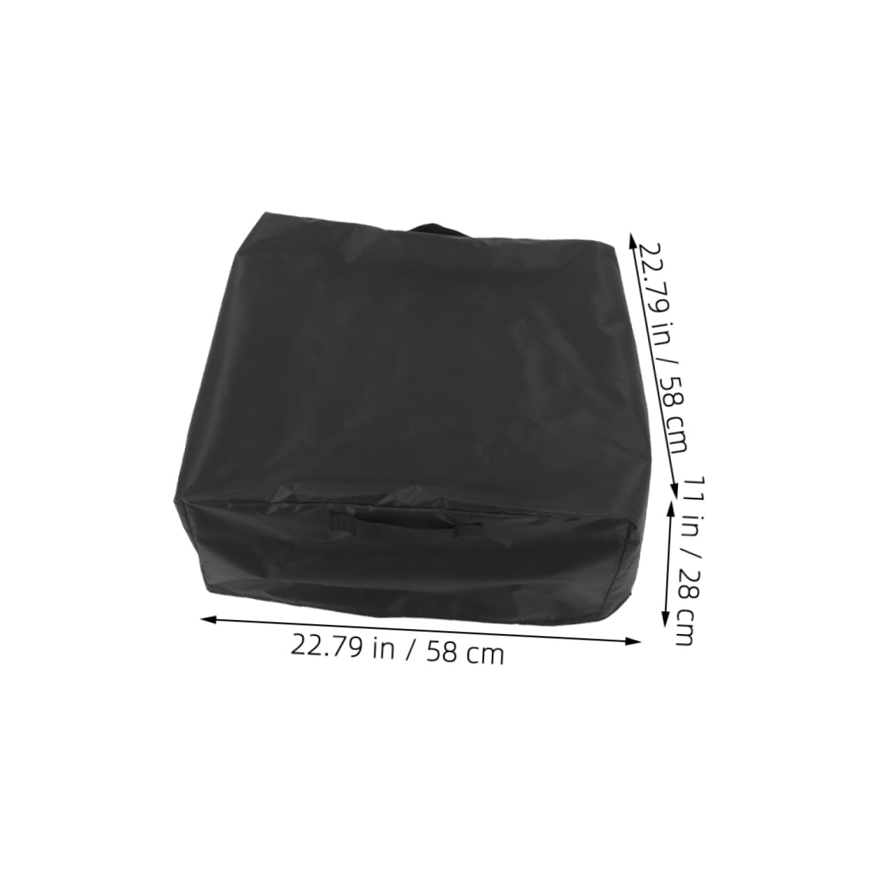 Cubierta Horno para Pizza Negro de Portátil 420d Oxford