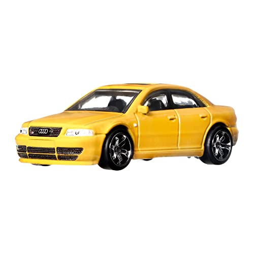 Hot Wheels Vehículo Audi S4 Quattro escala 1:64 miniatura 2