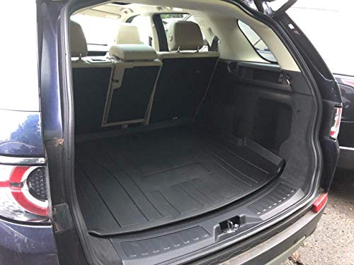 EACCESSORIES EA Cargo Liner - Trunk Mat for Land Rover Discovery Sport 2015-2019 – Weather-Resistant Trunk Mats for Cars with Raised Lip – Non-Slip Car Trunk Mat Rubber – Laser Pre-Cut Design - Thumbnail 4