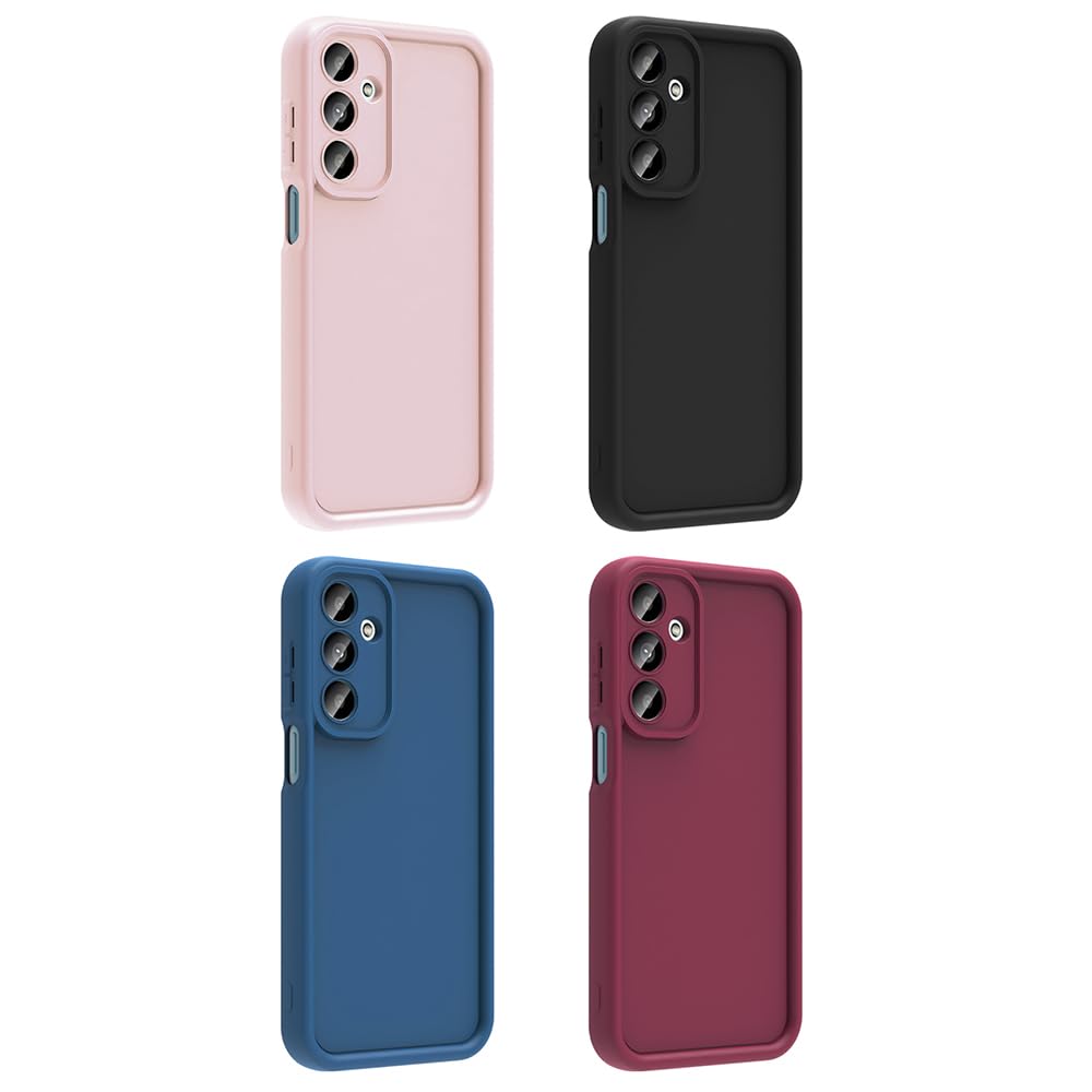 PSR Aksesuar Galaxy Serisi Uyumlu Kılıf | Kamera Korumalı Ananas Kapak | Şık Minimalist Tasarım & Darbeye Dayanıklı Koruma (Siyah, Galaxy A56)