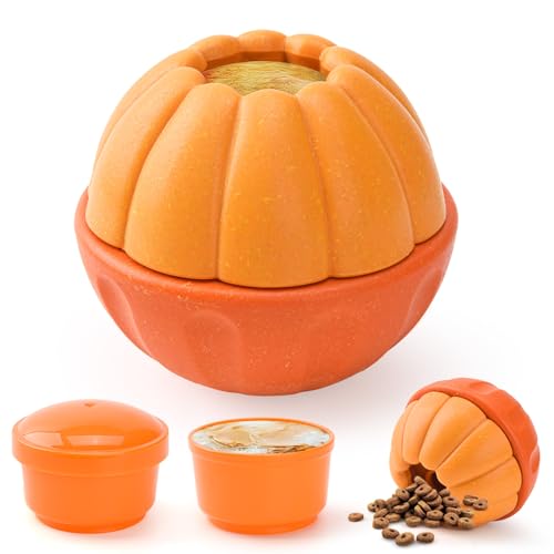 LIFLIX 3-in-1 Gefrorene Schleckball für Hunde, Stabiles Hundespielzeug Leckerli für Kleine, Mittlere & Große Hunde, Intelligenzspielzeug zur Beschäftigung gegen Langeweile