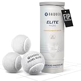 Raquex Elite - Palline da Padel Bianche – 3, 6, 9 o 120 Palline – per Tutte Le superfici – approvate FIP (1 x Tubo da 3)