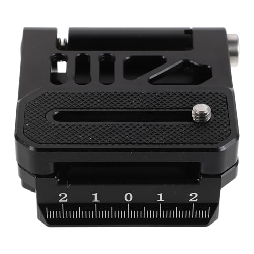 Support de fixation pliable avec vis 1/4 poignée en L compatible trépied horizontal