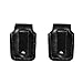 ALS2037 Two Single Leather Speedloader Carrier/Case/Pouch for Smith&Wesson Magnum Handmade (Black)