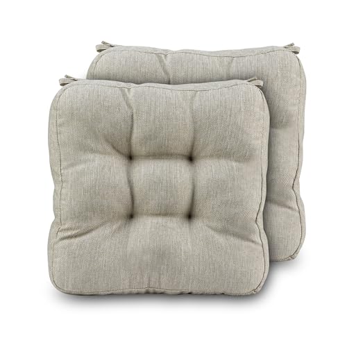 Naga Bahna Chair Cushions for Dining Chairs 2 Pack - Thickened 3.5