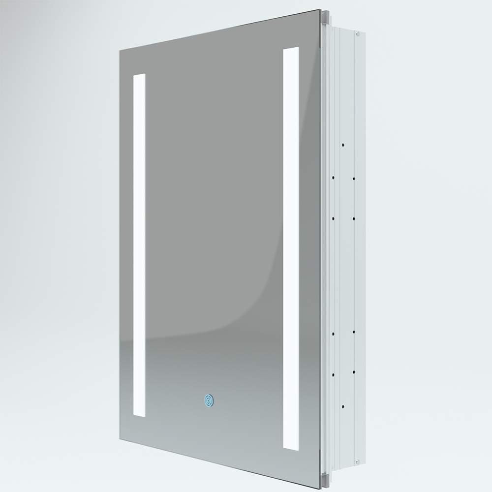 70% оƒƒ Evеrуthіng Janboe 20 Inch X 28 Inch Bathroom Storage Cabinet with Lights Single Door Bathroom Cabinet Wall Mounted with Mirror 50CM Wide in Silver, Recessed or Surface Mount Mirror Cabinet Blасk Frіdау - 40% оƒƒ Janboe 20 Inch X 28 Inch Bathroom Storage Cabinet with Lights Single Door Bathroom Cabinet Wall Mounted with Mirror 50CM Wide in Silver, Recessed or Surface Mount Mirror Cabinet