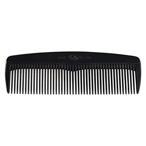 Fuller Brush Men's Classic Hair Comb - 4-1/2 Inch Pocket Size - Graphite Gray #TOP4