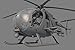 KH50003 Kitty Hawk 1/35 AH-6J/MH-6J Little Bird Nightstalkers [MODEL BUILDING KIT]