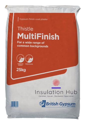 Plaster British Gypsum Thistle Multi Finish coat 25kg x 56 Full Pallet