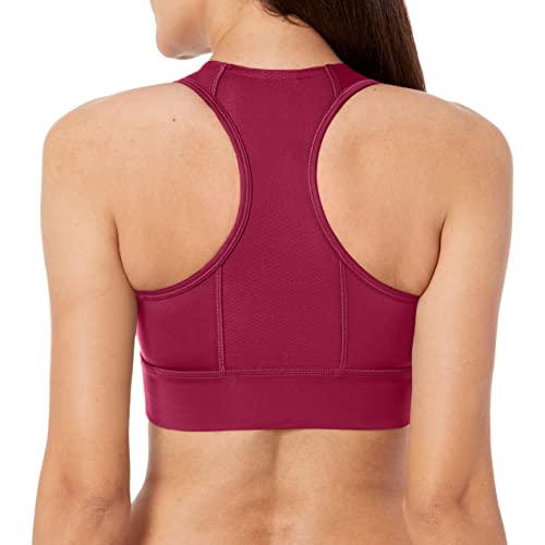 Reebok Women's Standard Running Essentials Full Sports Bra, Punch Berry, Medium #TOP1
