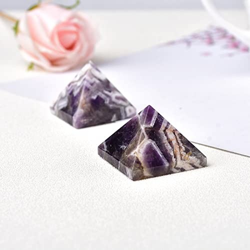 Améthyste pyramide quartz pierre naturelle pour sublimer votre salon