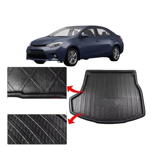 Tapis de coffre de voiture pour Corolla Altis berline idéal pour sorties en famille