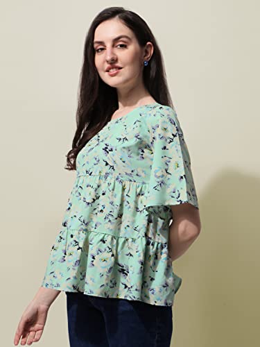 Image of OOMPH! Women's Polyester Regular Fit Shirt