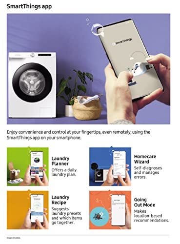 "Upgrade Your Laundry with Samsung's 7 Kg Fully-Automatic Front Loading Washing Machine - Equipped with AI Control, Wi-Fi connectivity, 5-Star Rating, and Digital Inverter Technology!"