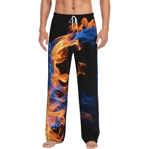 Pantalon de pyjama flanelle homme contre le froid à la maison