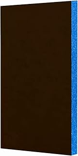 XILYZMO Acoustic Foam Panels, High Density Sound Proof Padding, Fabric Wrapped Acoustic Foam Panels, Reduce Echo Reverberation Studio Proof Padding, Self-adhesive (Color : Black, Size : 5cm-15pcs)