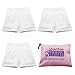 Sparkle Farms Girls Under School Uniform Shorts, 3-pack White Set 7