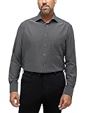 eterna Herren Strukturhemd Comfort FIT 1/1 Graphit 46_H_1/1