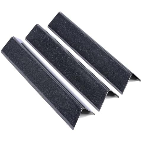 7635 15.3" Flavorizer Bars for Weber Spirit I & II 200 Series, Spirit E210 S210 E220 S220 Gas Grill with Front Control Knobs, Porcelain-Enameled Flavor Bar for Weber GS4 Spirit Grill Parts Replacement Cover
