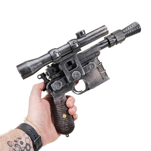 Generic DL-44 Blaster Handmade Sci-Fi Blaster Prop Static Trigger Collector Display Replica