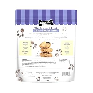 Threedogbakeryswirlypawsdogtreatcookieswithcarobchipvanillasoftbakedpuppytrainingtreatsdogbiscuitsdogbakerytreats Urban Country Home Decor Three dog bakery swirly paws dog treat cookies with carob chip vanilla soft baked puppy training treats dog biscuits dog bakery treats urban country home decor