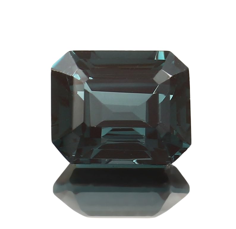 Tourmaline indicolite 10x12mm émeraude pour bague de prestige