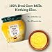 Anveshan A2 Vedic Bilona Cow Ghee in Glass Jar, 1 Litre (500 ml * 2) (Pack of 2) (Made from Curd by Traditional Bilona Churning Method Using Indian Desi A2 Cow Milk)