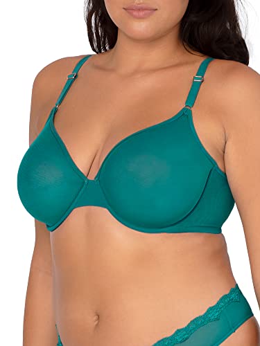 Image of Smart & Sexy Women's Sheer Mesh Demi Underwire Bra - See Through Bras