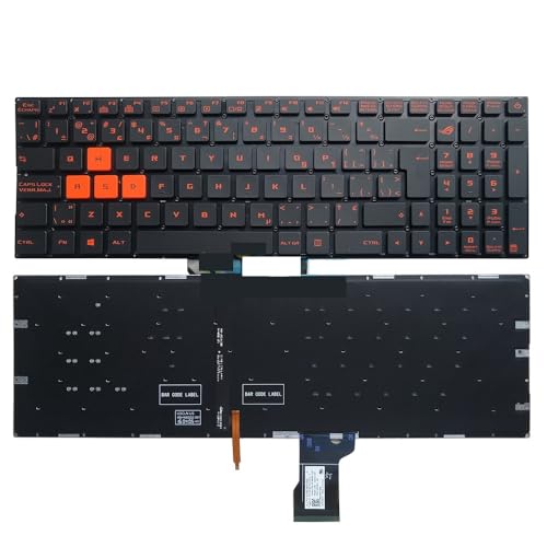 Clavier rétroéclairé GL502VT GL502VS pour réparer les touches bloquées