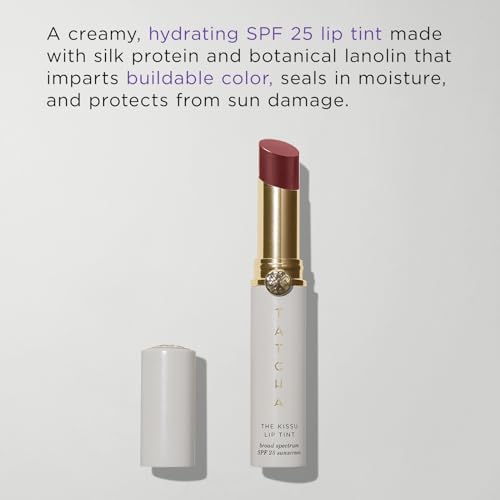 The Kissu Lip Tint SPF 25 - Camellia | Hydrating Tinted Lip Sunscreen. 0.14 oz - Thumbnail 2