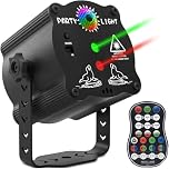 Household Stage Projector Lights - Outdoor Christmas LED Colorful Lights With Remote Control Timer for Courtyard Garden Party
