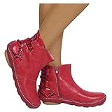 ✅Hinweis: Der Größenaufdruck auf den Schuhen ist CN-Größe, nicht EU-Größe. Die Schuhe sind locker, bitte beachten Sie vor dem Kauf die Schuhgrößenangaben in der Größentabelle. Bitte messen Sie Ihre Länge bis zum Fuß und vergleichen Sie sie vor dem Kauf sorgfältig mit unserer Größentabelle, um ein Paar Stiefeletten zu erhalten, die perfekt für Sie sind.（Die Größentabelle befindet sich normalerweise im letzten Bild. ）