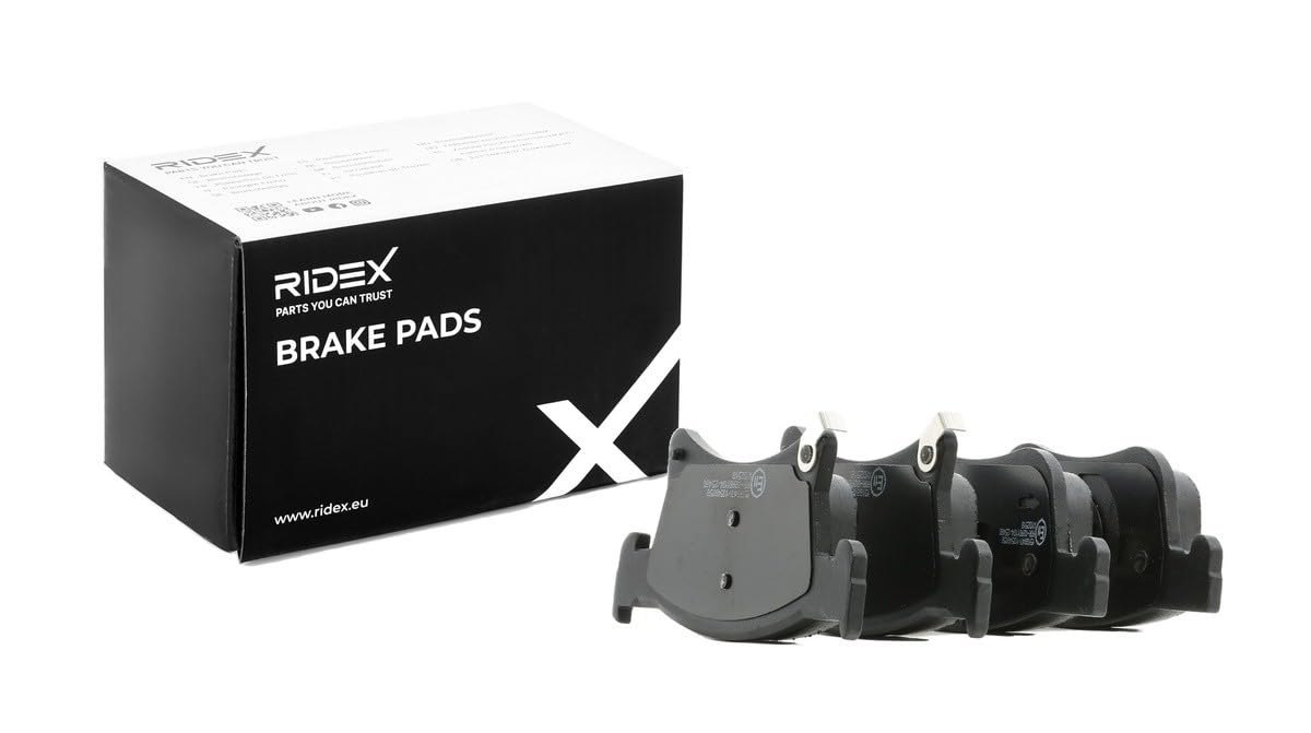RIDEX 402B1183 Bremsbelagsatz Bremsbeläge Vorne mit Zubehör ohne Zubehör Kompatibel mit OPEL Corsa E Schrägheck X15