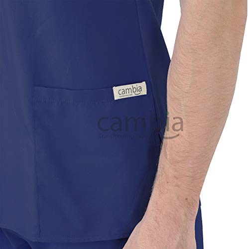 Image of Cambia Scrub Suits for Doctors Men /OT Dress Unisex (XXXXL, Royal Blue)