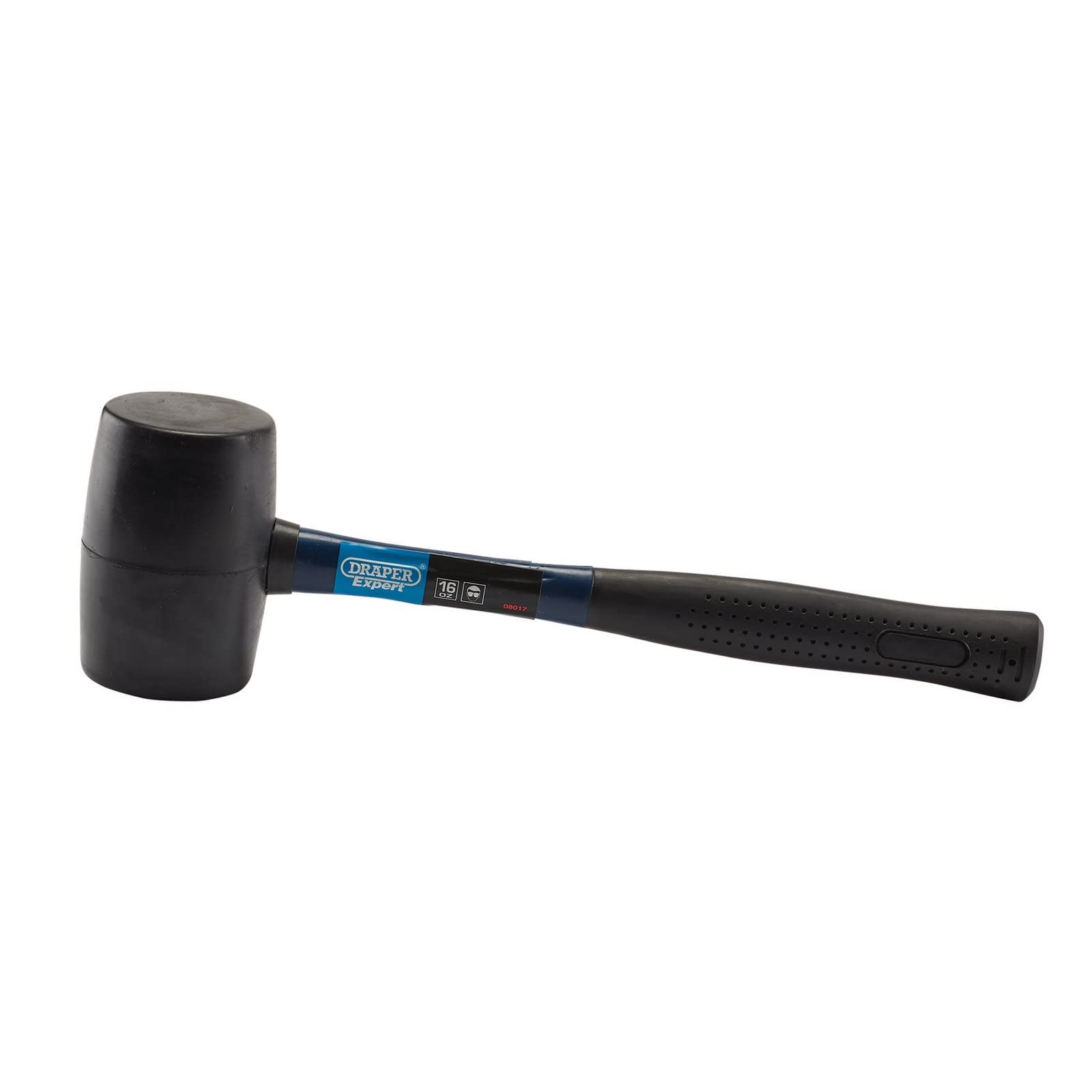 Draper 08017 Rubber Mallet with Fibreglass Shaft 450g/16oz