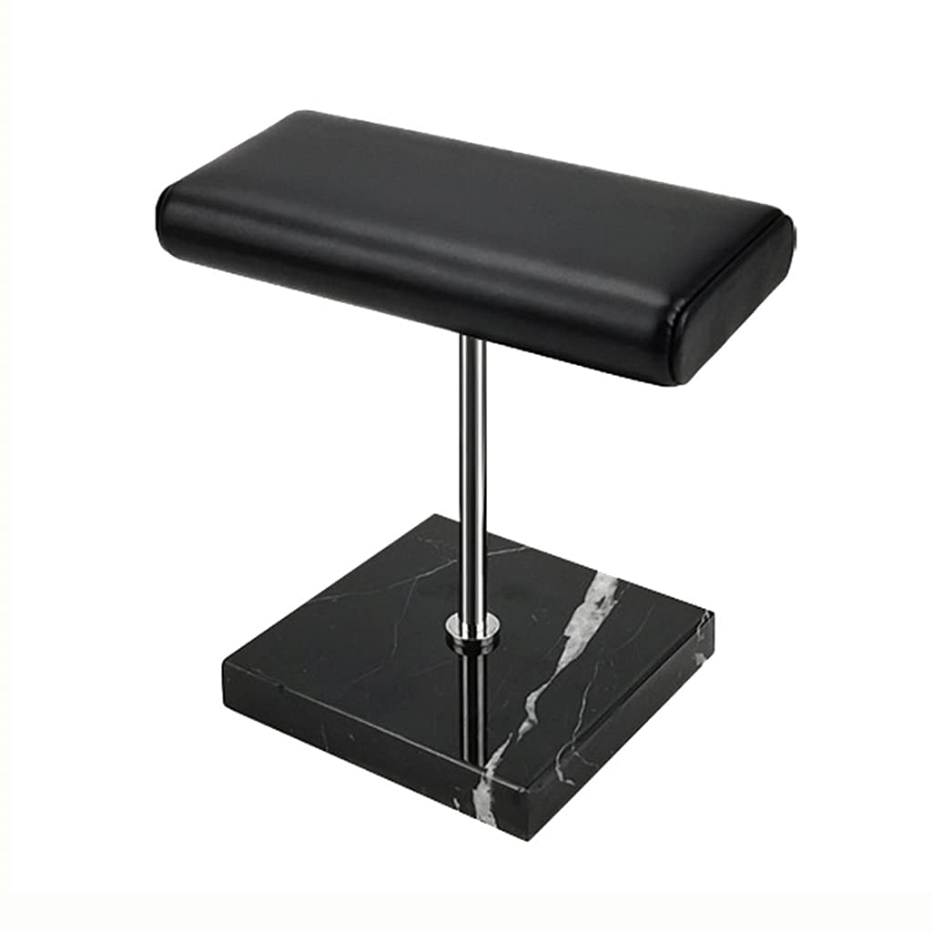 Présentoir montre marbre noir pour exposition dressing et table de chevet chic