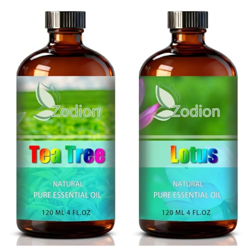 Aceite Esencial de Loto y Árbol de Té 4 fl oz – ZODION