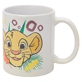 TAZA CERAMICA SB 325 ML EN CAJA THE LION KING JUNGLE ROAR
