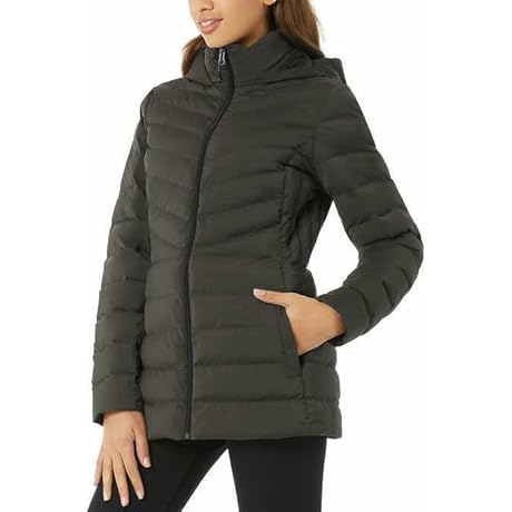 32 Degrees Women's Hooded 4-Way Stretch Jacket