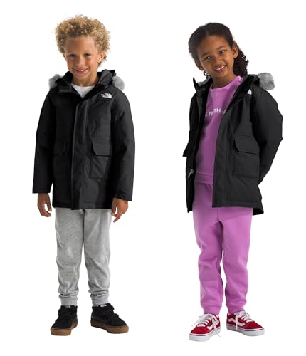 THE NORTH FACE Kids' Arctic Parka | Waterproof Winter Jacket With Waterfowl Down Insulation, Attached 3 Piece Hood