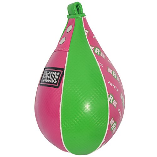Ringside Apex Boxing Speed Bag - Premium Synthetic Leather Punching Ball, Multiple Sizes & Colors, Ideal for Hand-Eye Coordination, Training Equipment for Fighters