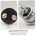 Mobestech Battery Disconnector for Rv Car Boat High Power Off Switch Copper Terminals and Rubber Sleeves