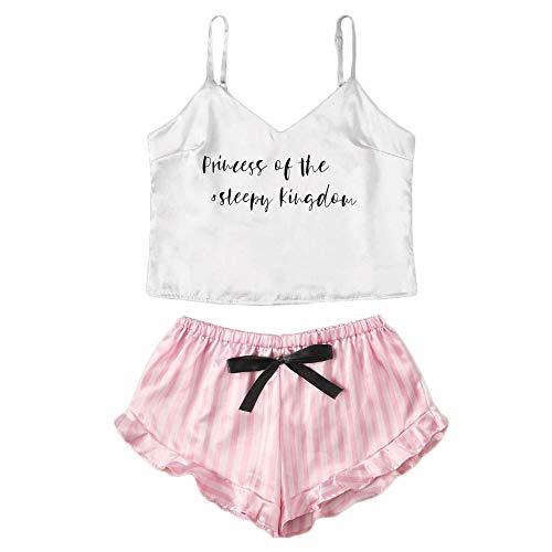 Pyjamas en satin femme et lingerie sexy porte-jarretelles ensemble shorty dentelle