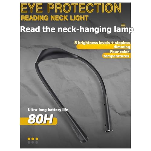 Lámpara de lectura con protección ocular y brazo suave de ángulo ajustable 8