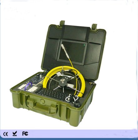 Kohstar 50m Waterproof Pipeline Inspection Camera Monitoring System With 10 inch display SD
